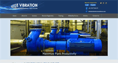 Desktop Screenshot of evibrationconsultancy.com